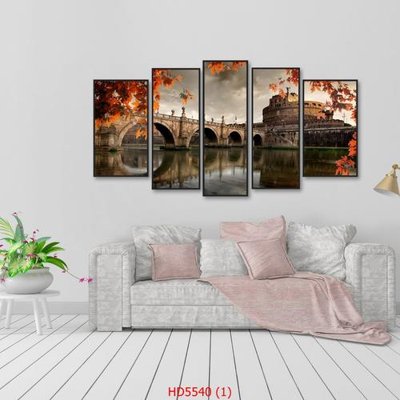 Download file File tranh bộ hiện đại HD5540 (gốc) in mica cao cấp