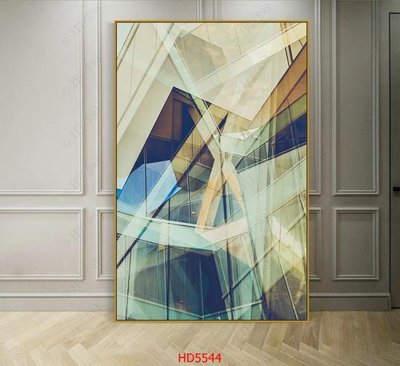 File gốc File tranh bộ hiện đại HD5544 (in mica) làm quà tặng