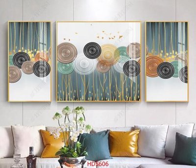 File tranh gốc File tranh bộ hiện đại HD5606 (bản quyền) độc đáo