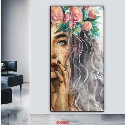 File ảnh File tranh bộ hiện đại HD5609 (gốc) in poster