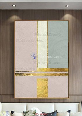 Download file File tranh hiện đại HD561 (gốc) in mica đèn LED