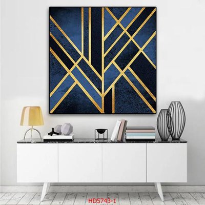 File ảnh File tranh bộ hiện đại HD5743 (gốc) in PP, decal