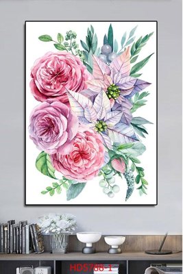 File gốc File tranh bộ hiện đại HD5788 (in tráng gương) nghệ thuật