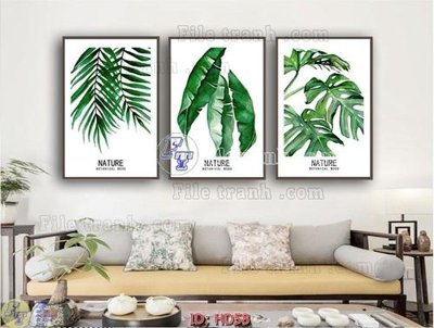 File tranh quảng cáo File tranh hiện đại HD58 (file gốc) chuyên nghiệp