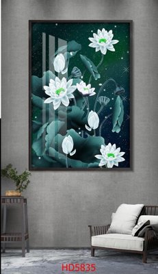 File in mica File tranh bộ hiện đại HD5835 (bản gốc) siêu trong