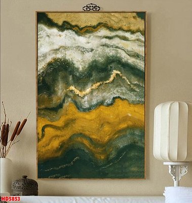 File tranh ảnh gốc File tranh bộ hiện đại HD5853 dùng cho in khổ lớn