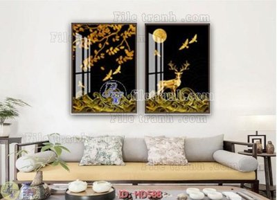 Tệp tin gốc File tranh hiện đại HD588 (dùng cho in) File tranh hiện đại HD588