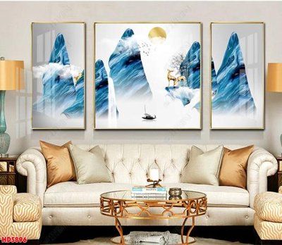 Tải file gốc File tranh bộ hiện đại HD5896 (bản PSD) gốc