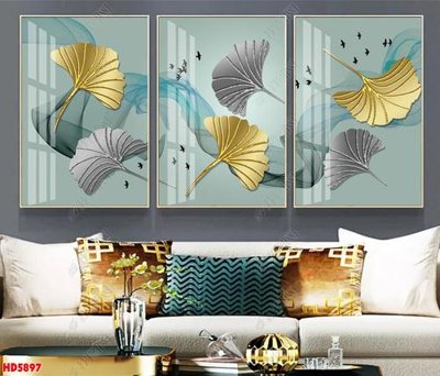 Hình ảnh file gốc File tranh bộ hiện đại HD5897 cho in UV