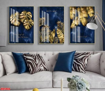 Tải file gốc File tranh bộ hiện đại HD5908 (in bạt) quảng cáo