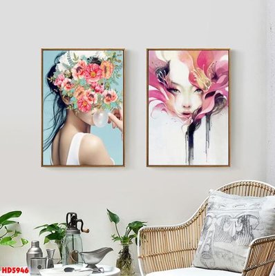 File gốc File tranh bộ hiện đại HD5946 (cho in UV) siêu nét