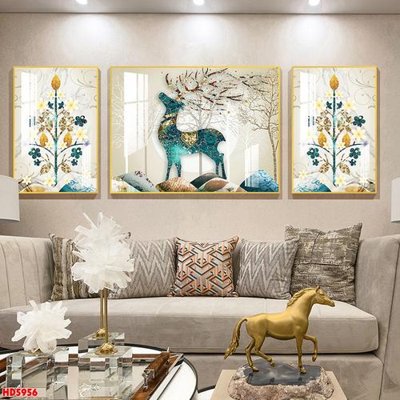 File gốc File tranh bộ hiện đại HD5956 cho in ấn và thiết kế