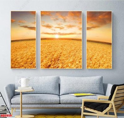 File ảnh File tranh bộ hiện đại HD5959 (gốc) in quảng cáo ngoài trời