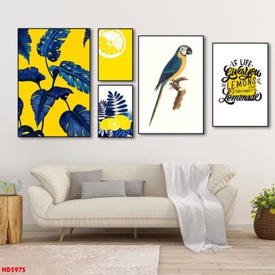 Download file tranh PSD File tranh bộ hiện đại HD5975 để chỉnh sửa