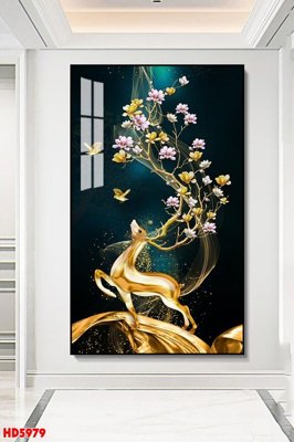 Chi tiết file tranh tráng gương File tranh bộ hiện đại HD5979 (ảnh gốc)