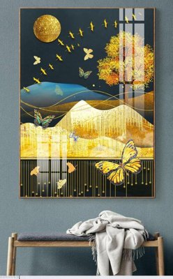 File gốc File bộ tranh treo hiện đại HD60069 (in 3D) nghệ thuật