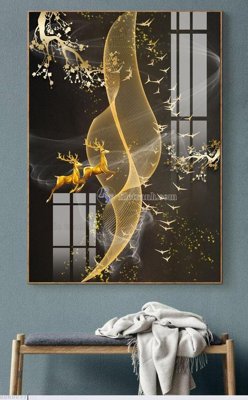 File in trần File bộ tranh treo hiện đại HD60077 (bản gốc) trời sao