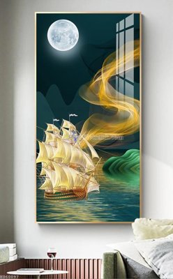 File tranh gốc File bộ tranh treo hiện đại HD60097 (bản quyền) độc đáo