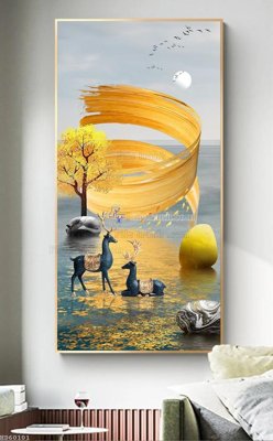 File gốc File bộ tranh treo hiện đại HD60101 (dành cho quảng cáo)