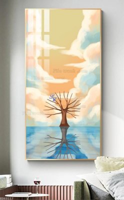 File ảnh File bộ tranh treo hiện đại HD60117 (gốc) in poster