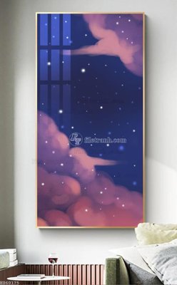 File tranh File bộ tranh treo hiện đại HD60175 (gốc) in vải canvas