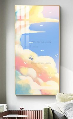 Download file gốc File bộ tranh treo hiện đại HD60176 (in mica) 3D