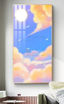 Tải file File bộ tranh treo hiện đại HD60180 (gốc) làm file tranh quảng cáo