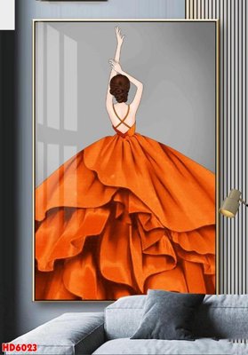 Tải file File tranh bộ hiện đại HD6023 (gốc) in nhanh