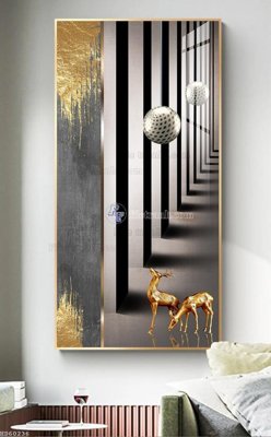 Tải file File bộ tranh treo hiện đại HD60236 (gốc) in ấn chất lượng