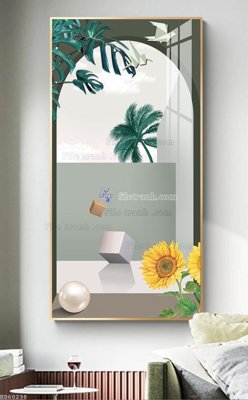 File tranh File bộ tranh treo hiện đại HD60238 (gốc) chủ đề con người