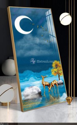 File gốc File bộ tranh treo hiện đại HD60355 (cho in UV) siêu nét