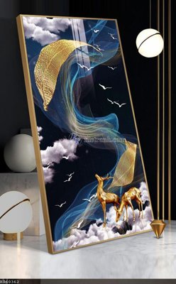 Tải file File bộ tranh treo hiện đại HD60362 (ảnh gốc) in gạch 3D