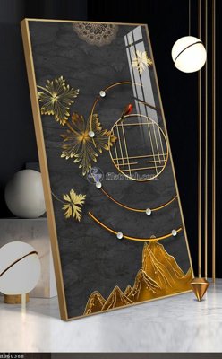 File ảnh File bộ tranh treo hiện đại HD60388 (gốc) in Hiflex