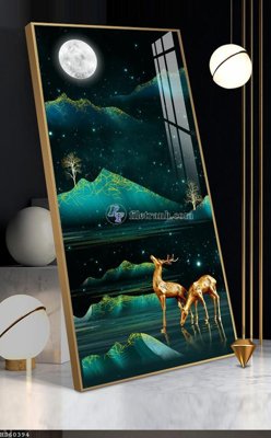 File gốc File bộ tranh treo hiện đại HD60394 (in lụa) trang trí tường