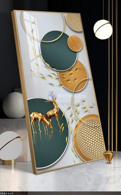 Tải file gốc in lụa File bộ tranh treo hiện đại HD60426 siêu nét