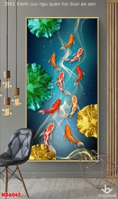 File ảnh File tranh bộ hiện đại HD6045 (gốc) in Hiflex