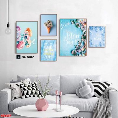 Tải file File tranh bộ hiện đại HD6057 (gốc) làm tranh treo tường