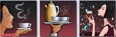 File tranh File tranh bộ hiện đại HD6062 (bản gốc) treo tường