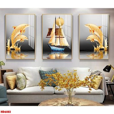 Download file gốc File tranh bộ hiện đại HD6083 (in mica) logo