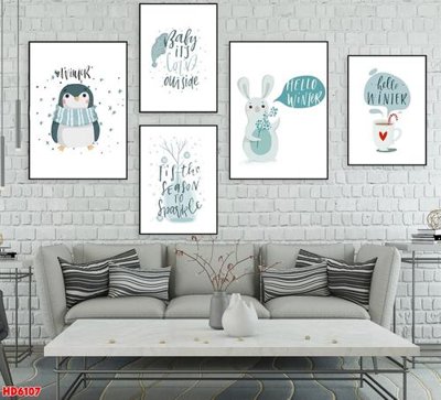 File tranh trang trí File tranh bộ hiện đại HD6107 (file gốc)