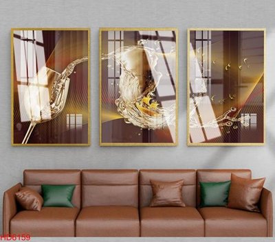 File tranh File tranh bộ hiện đại HD6159 (bản gốc) in canvas