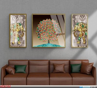 File tranh File tranh bộ hiện đại HD6164 (bản gốc) treo tường
