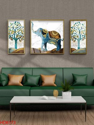 Tải file File tranh bộ hiện đại HD6173 (gốc) in ấn ngay lập tức