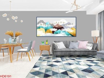 File tranh File tranh bộ hiện đại HD6191 (gốc) chủ đề thiên nhiên