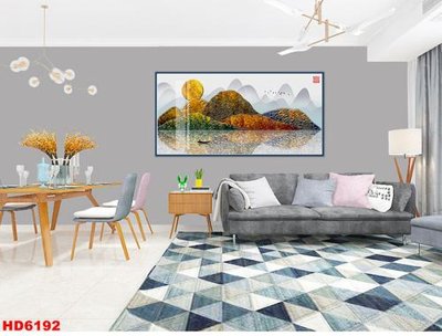 File gốc File tranh bộ hiện đại HD6192 (chủ đề hiện đại) trang trí