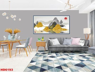 File gốc File tranh bộ hiện đại HD6193 (in ấn) không giới hạn