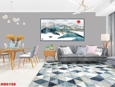 Tải file gốc File tranh bộ hiện đại HD6198 (in không vỡ ảnh)