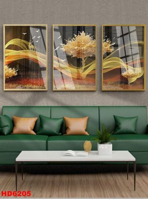 File gốc File tranh bộ hiện đại HD6205 (in ấn) màu sắc trung thực