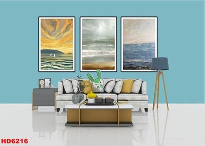 File gốc in tráng gương File tranh bộ hiện đại HD6216 chi tiết