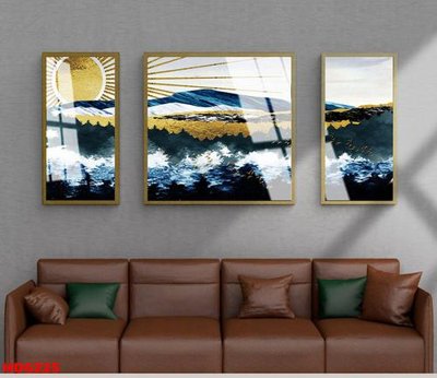 File gốc in tráng gương File tranh bộ hiện đại HD6225 chi tiết